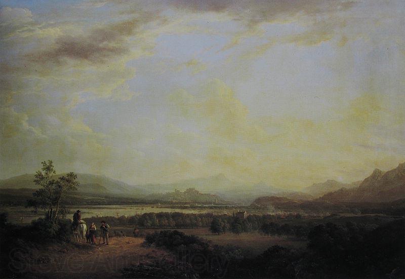 Alexander Nasmyth A View of the Town of Stirling on the River Forth France oil painting art